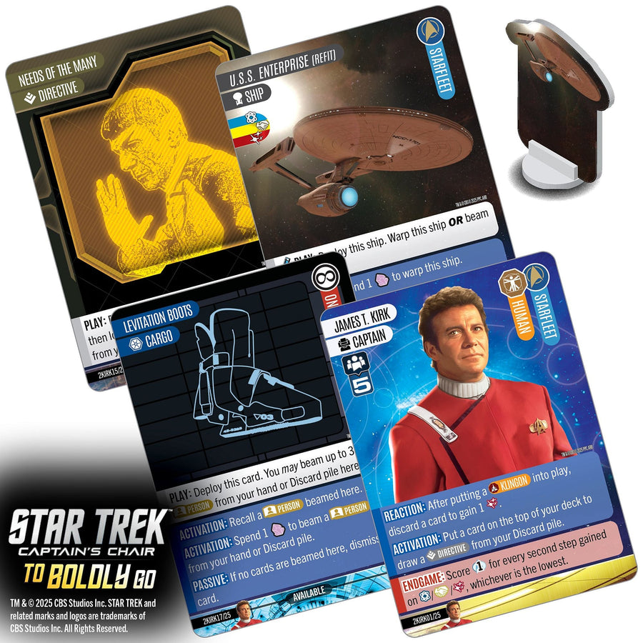 Star Trek: Captain's Chair - To Boldly Go - Gathering Games