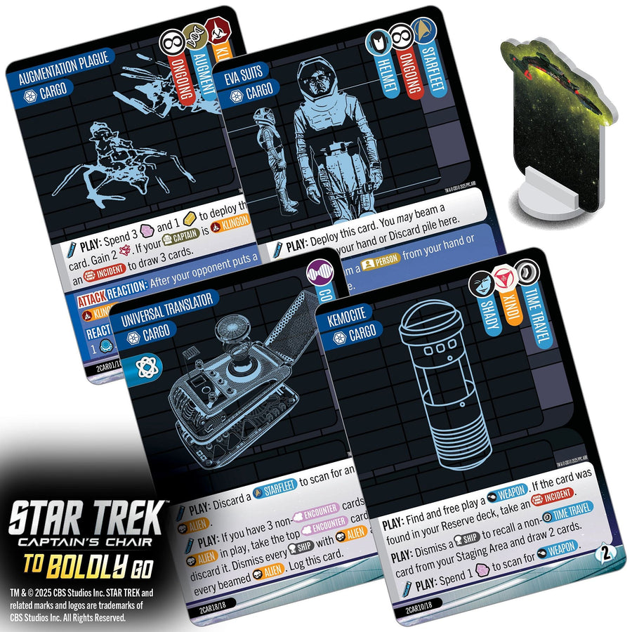 Star Trek: Captain's Chair - To Boldly Go - Gathering Games