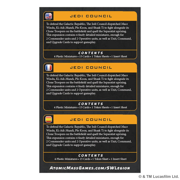 Star Wars: Legion - Jedi Council Commander Expansion - 4