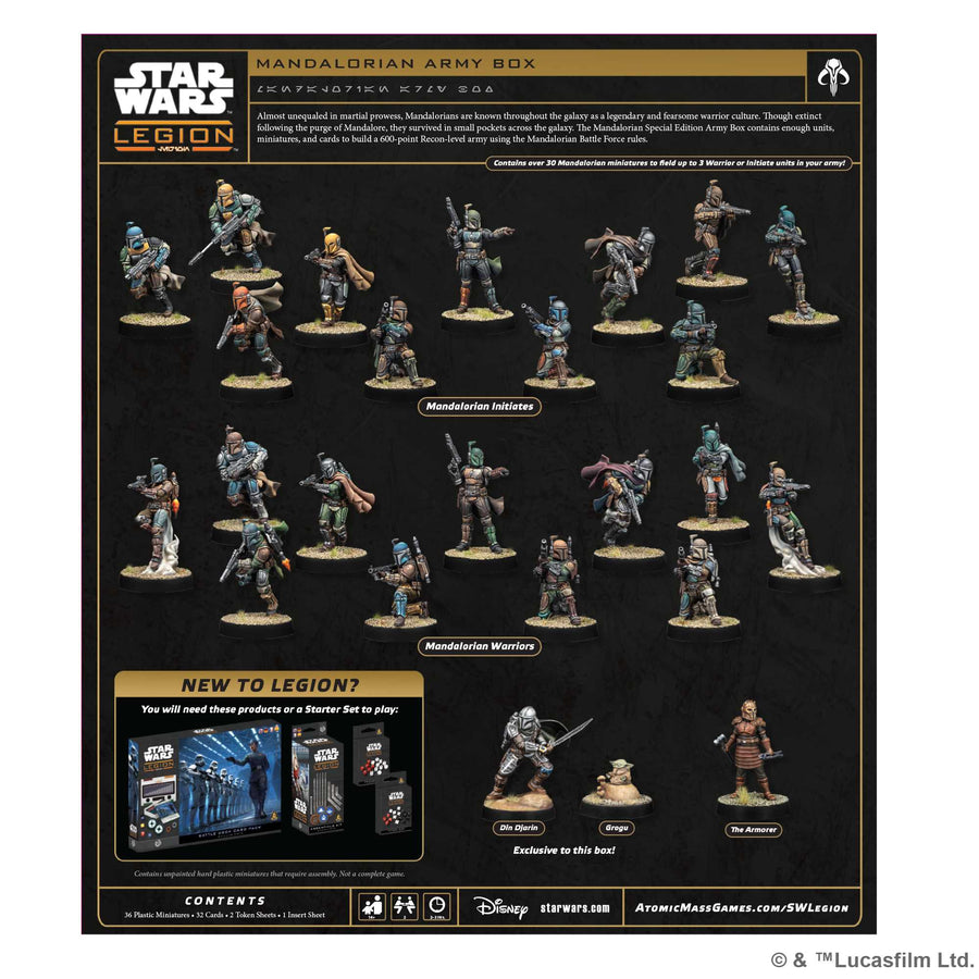 Star Wars: Legion - Mandalorian Army Box Special Edition - Gathering Games