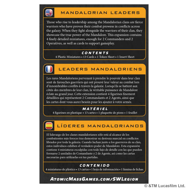 Star Wars: Legion - Mandalorian Leaders - 2