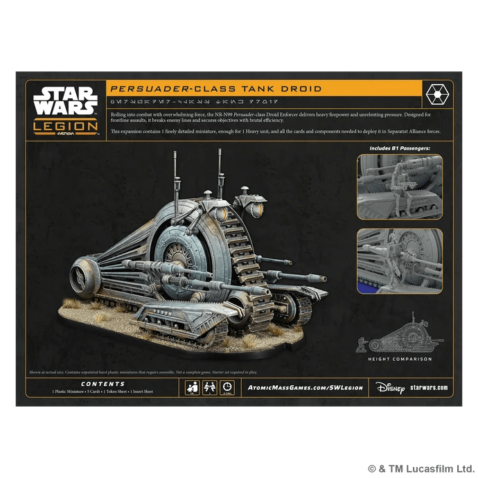 Star Wars: Legion - Persuader Class Tank Droid - Gathering Games
