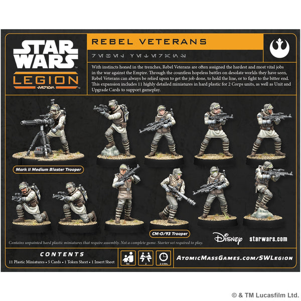 Star Wars: Legion - Rebel Veterans Unit Expansion - 5