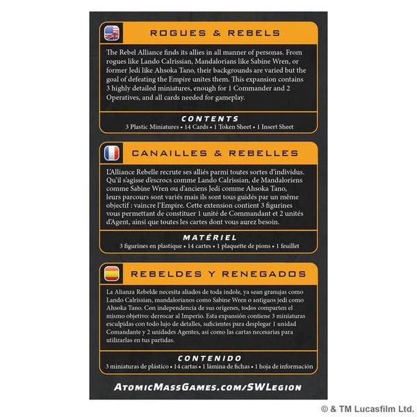 Star Wars: Legion - Rogues & Rebels Character Expansion - 4