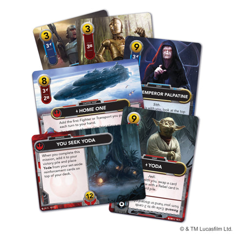 Star Wars: The Deckbuilding Game – Rebel & Empire Reinforcements Expansion - Gathering Games