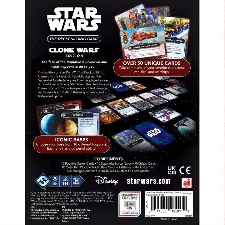 Star Wars: The Deckbuilding Game - The Clone Wars - Gathering Games