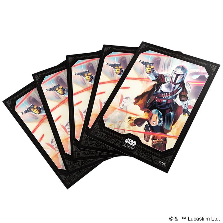 Star Wars: Unlimited Art Sleeve - Mandalorian - Gathering Games