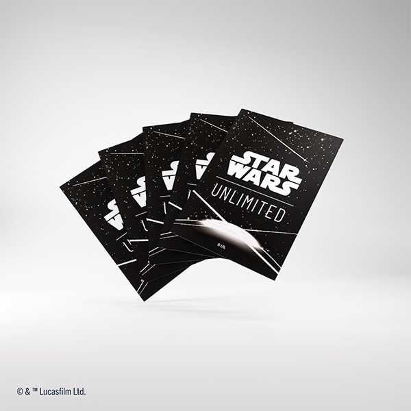 Star Wars: Unlimited Art Sleeves - Card Back White - Gathering Games