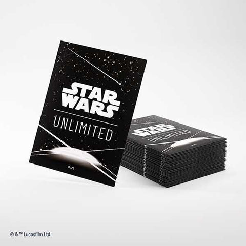 Star Wars: Unlimited Art Sleeves - Card Back White - Gathering Games