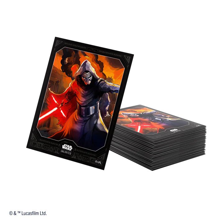 Star Wars: Unlimited Art Sleeves - Kylo Ren - Gathering Games