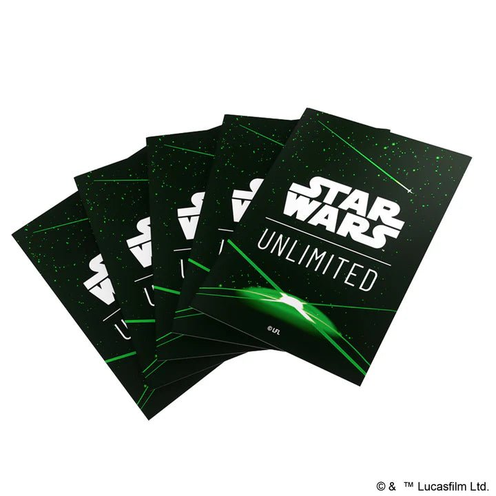 Star Wars: Unlimited Art Sleeves - Space Green - Gathering Games