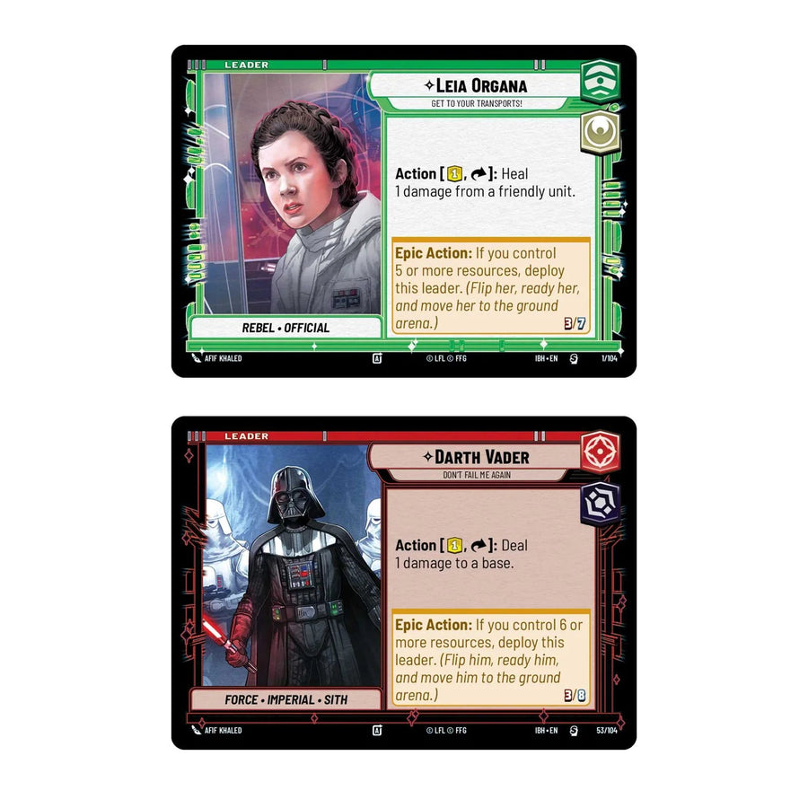 Star Wars: Unlimited - Intro Battle: Hoth - Gathering Games