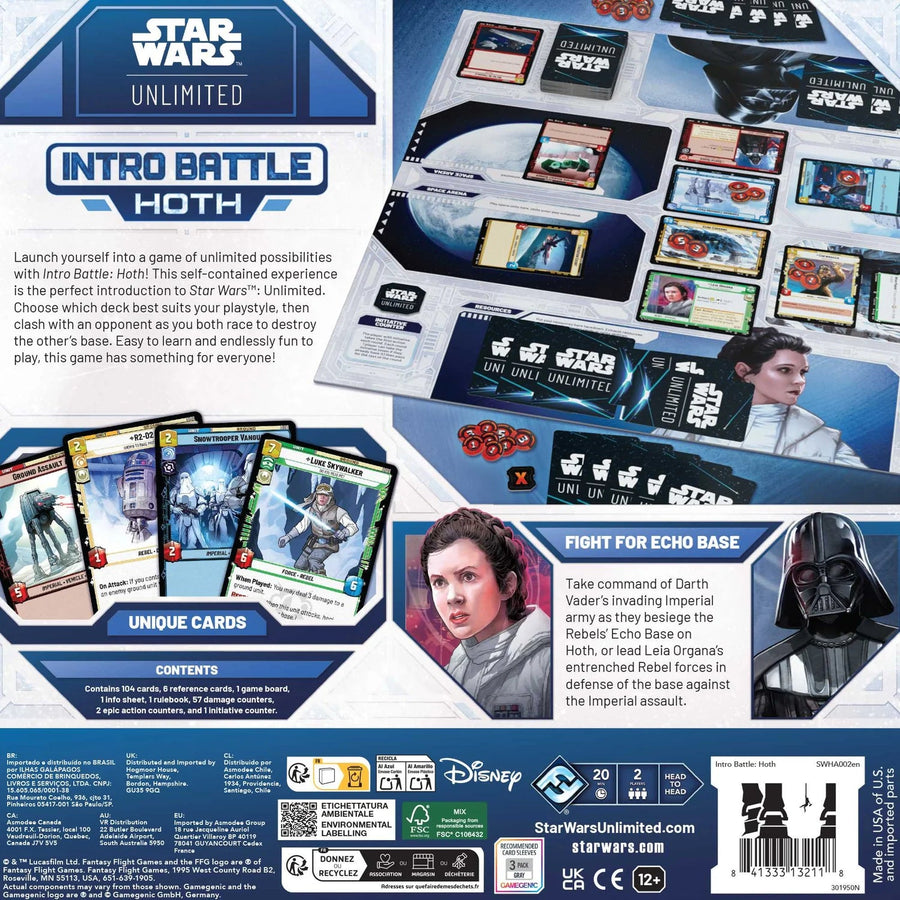 Star Wars: Unlimited - Intro Battle: Hoth - Gathering Games