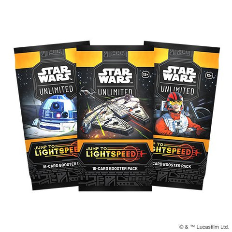 Star Wars: Unlimited - Jump to Lightspeed Booster Box - Gathering Games