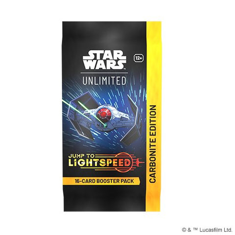 Star Wars: Unlimited - Jump to Lightspeed Carbonite Edition Booster Box - Gathering Games