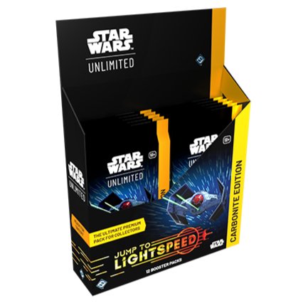 Star Wars: Unlimited - Jump to Lightspeed Carbonite Edition Booster Box - Gathering Games