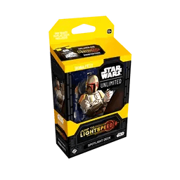 Star Wars: Unlimited - Jump to Lightspeed Spotlight Deck - Boba Fett - Gathering Games