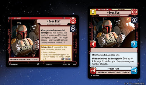 Star Wars: Unlimited - Jump to Lightspeed Spotlight Deck - Boba Fett - Gathering Games