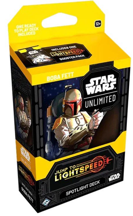 Star Wars: Unlimited - Jump to Lightspeed Spotlight Deck - Boba Fett - Gathering Games