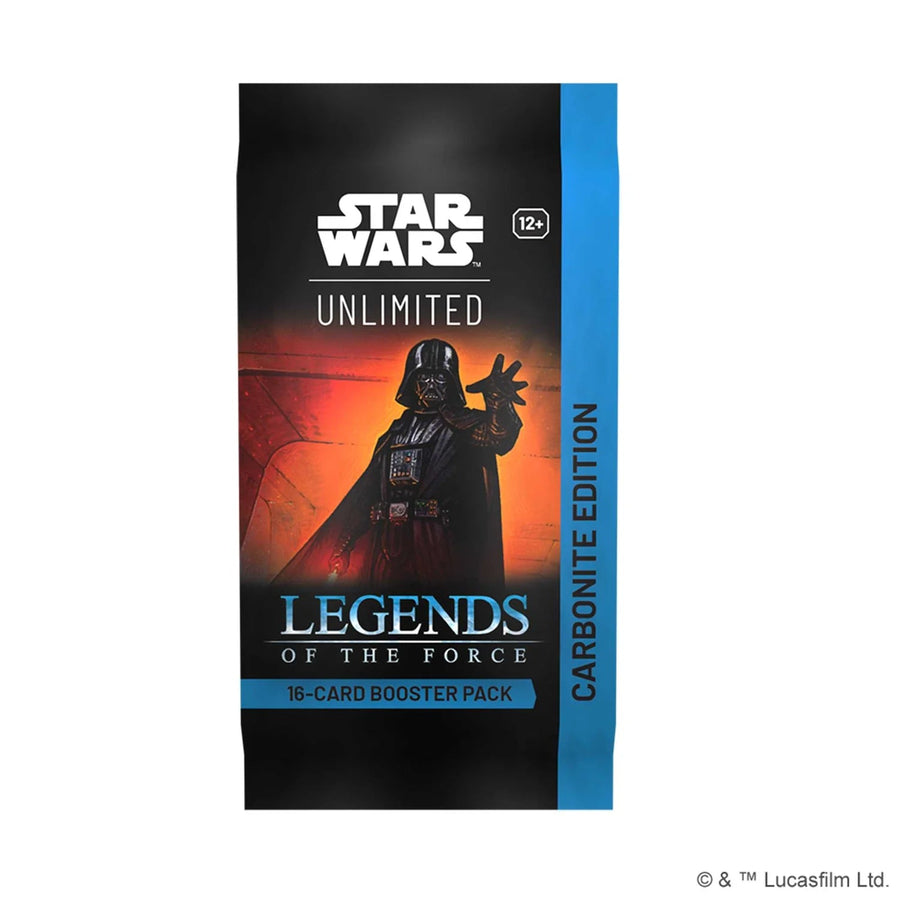 Star Wars: Unlimited - Legends of the Force Carbonite Edition Booster Box - Gathering Games