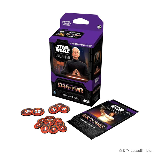 Star Wars: Unlimited - Secrets of Power Spotlight Deck - Chancellor Palpatine - 2