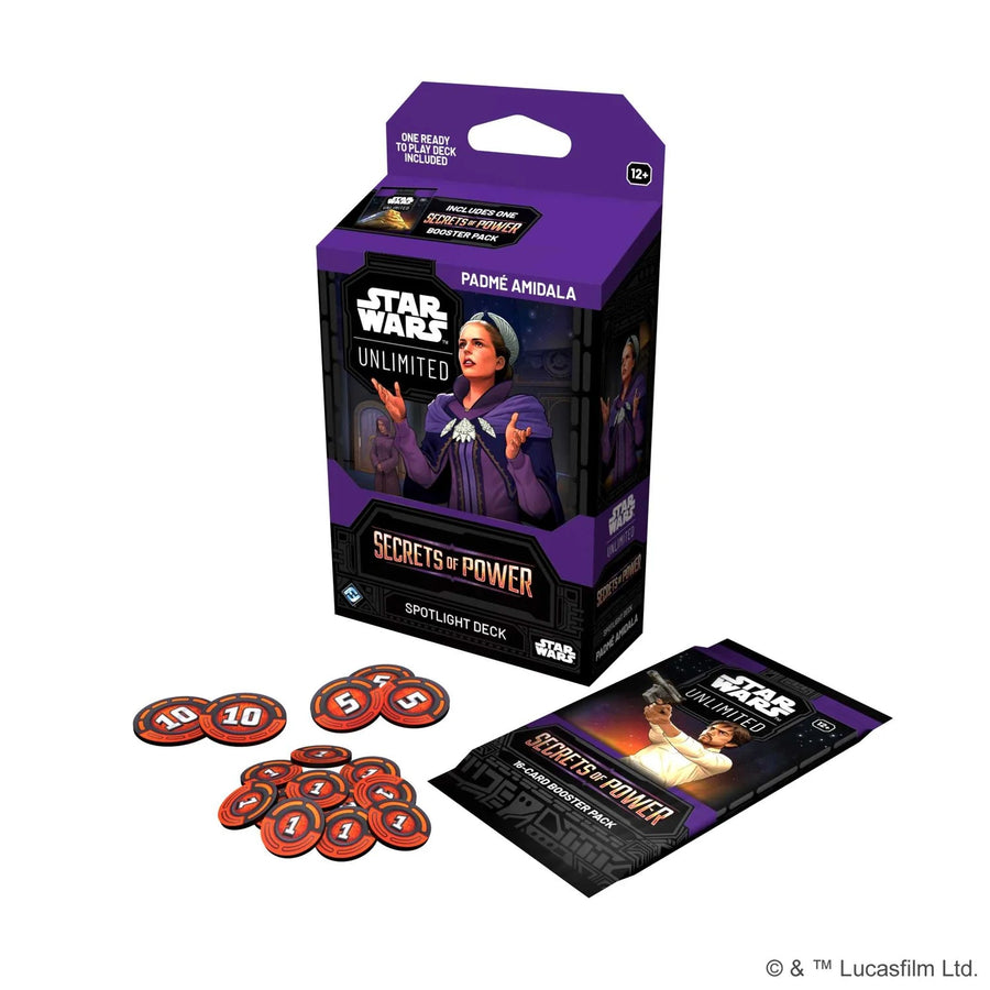 Star Wars: Unlimited - Secrets of Power Spotlight Deck - Padme Amidala - Gathering Games