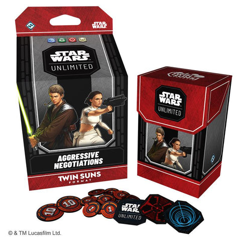 Star Wars: Unlimited Twin Suns Deck - Aggressive Negotiations - Gathering Games