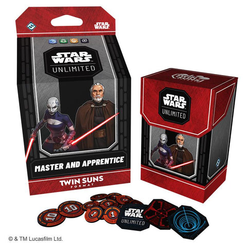 Star Wars: Unlimited Twin Suns Deck - Master and Apprentice - Gathering Games