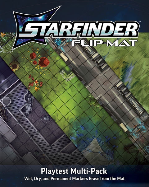 Starfinder Flip - Mat: Second Edition Playtest Multi - Pack - Gathering Games