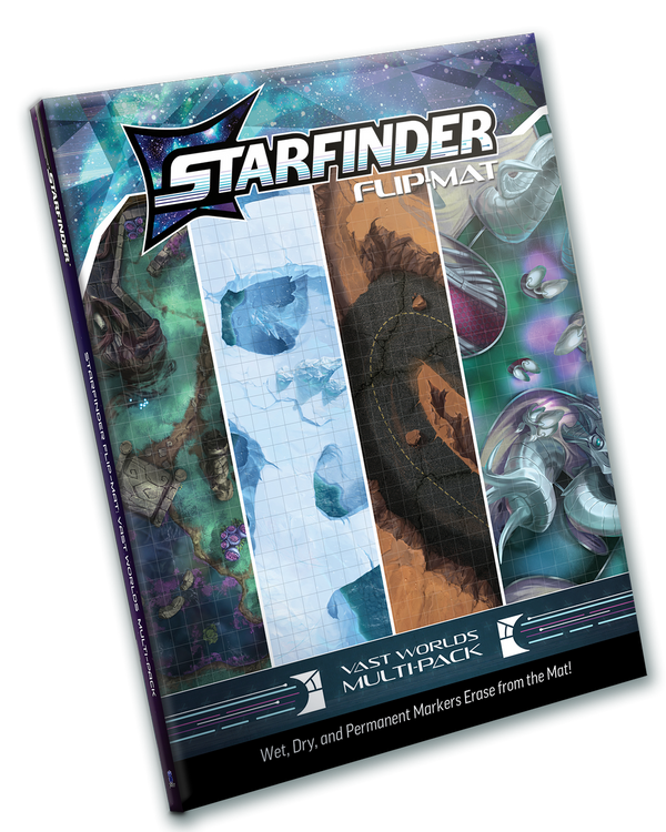 Starfinder: Vast Worlds Multi-Pack Flip-Mat - 1