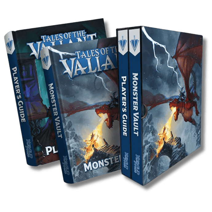 Tales of the Valiant: Player's Guide & Monster Vault - 2 - Book Gift Set - Gathering Games