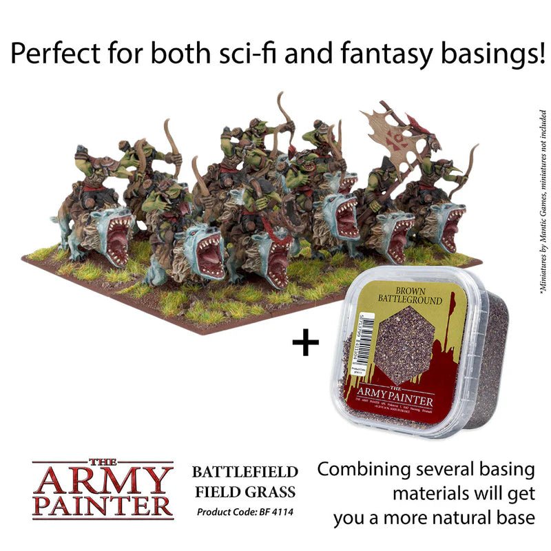 The Army Painter: Battlefield Basing - Battlefield Field Grass - Gathering Games