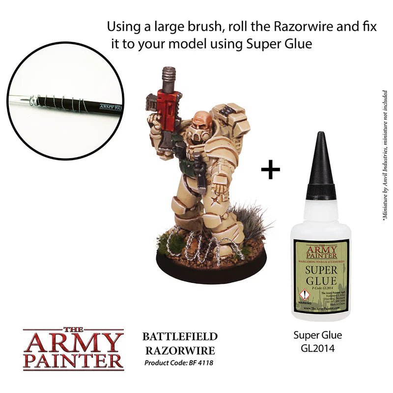 The Army Painter: Battlefield Basing - Battlefield Razorwire - Gathering Games