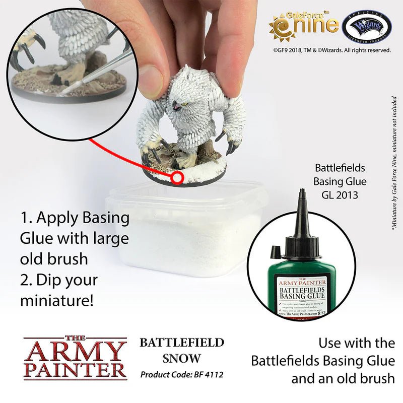 The Army Painter: Battlefield Basing - Battlefield Snow - Gathering Games