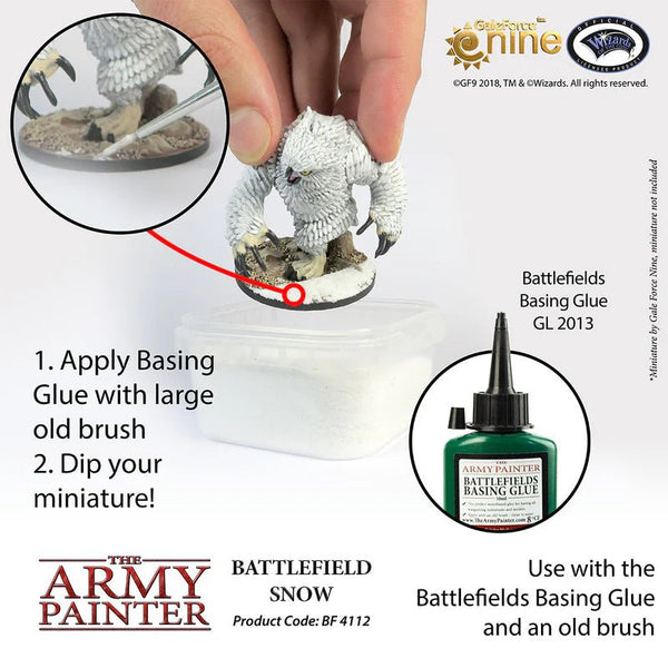 The Army Painter: Battlefield Basing - Battlefield Snow - 3