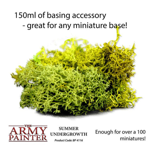 The Army Painter: Battlefield Basing - Battlefield Summer Undergrowth - Gathering Games