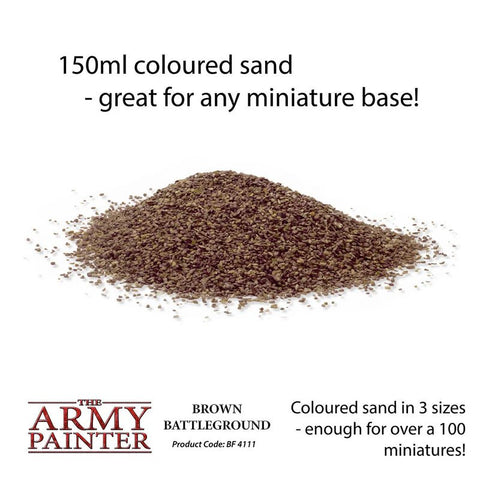 The Army Painter: Battlefield Basing - Brown Battlefield - Gathering Games