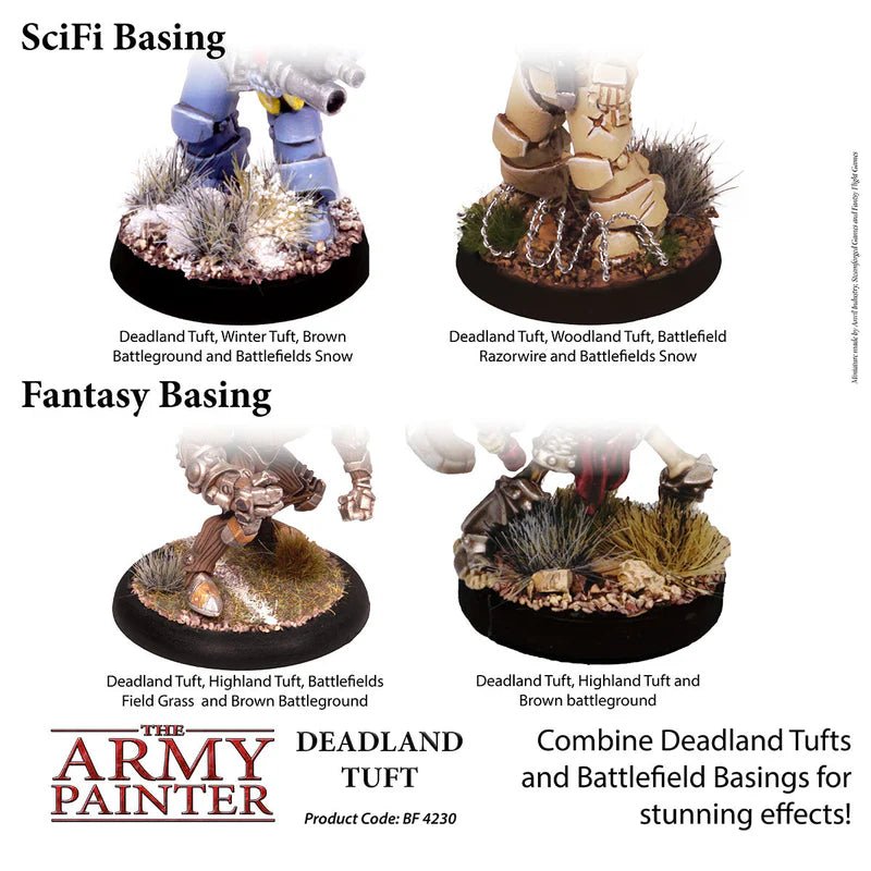 The Army Painter: Battlefield Basing - Deadland Tufts - Gathering Games