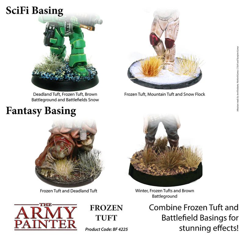 The Army Painter: Battlefield Basing - Frozen Tufts - Gathering Games