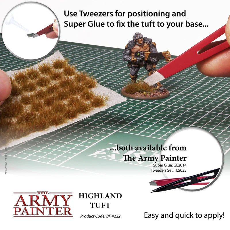 The Army Painter: Battlefield Basing - Highland Tufts - Gathering Games