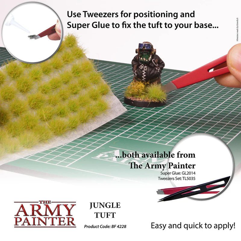 The Army Painter: Battlefield Basing - Jungle Tufts - Gathering Games