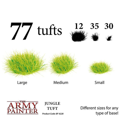 The Army Painter: Battlefield Basing - Jungle Tufts - Gathering Games