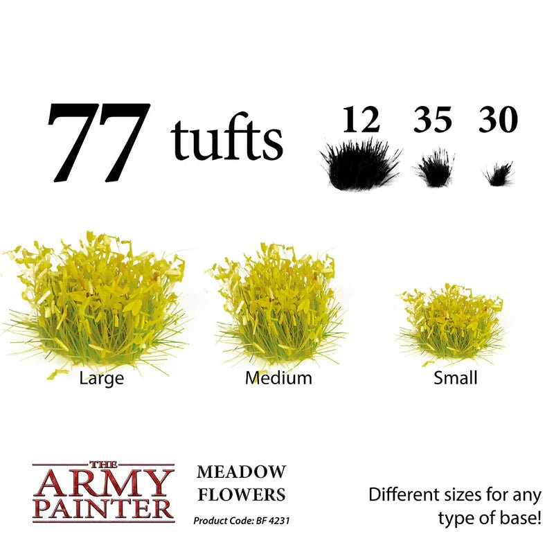 The Army Painter: Battlefield Basing - Meadow Tufts - Gathering Games