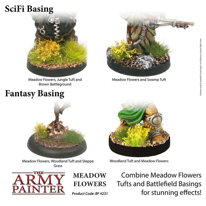 The Army Painter: Battlefield Basing - Meadow Tufts - Gathering Games