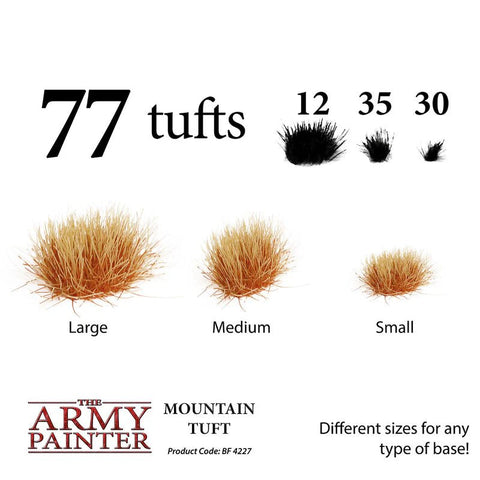 The Army Painter: Battlefield Basing - Mountain Tufts - Gathering Games