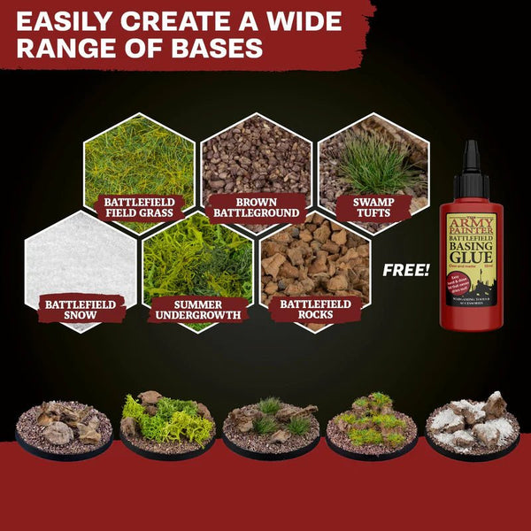 The Army Painter: Battlefield Basing Set - 3