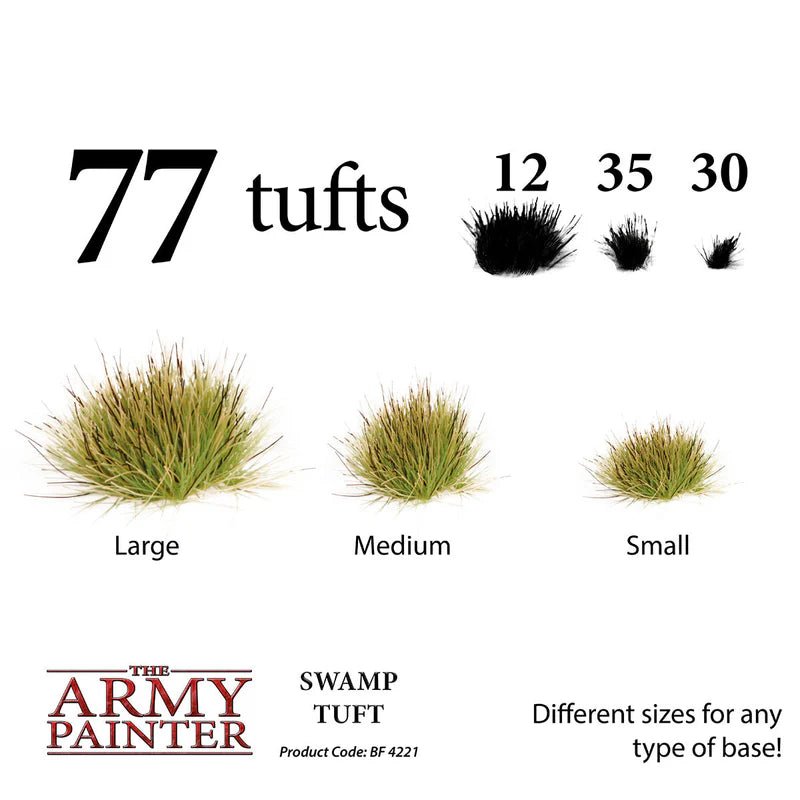 The Army Painter: Battlefield Basing - Swamp Tufts - Gathering Games