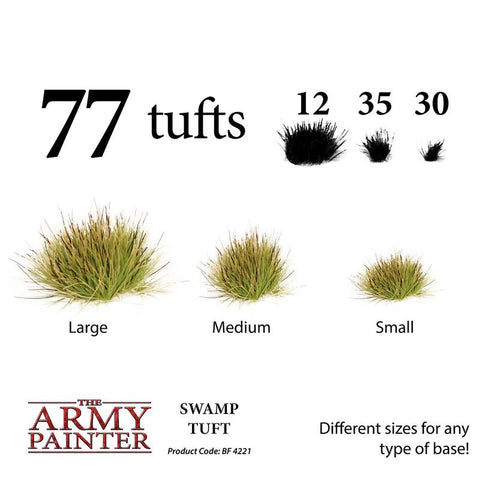 The Army Painter: Battlefield Basing - Swamp Tufts - Gathering Games