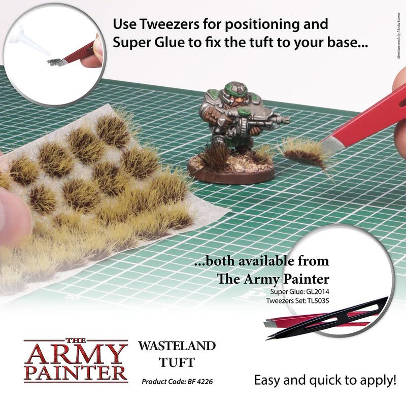 The Army Painter: Battlefield Basing - Wasteland Tufts - Gathering Games