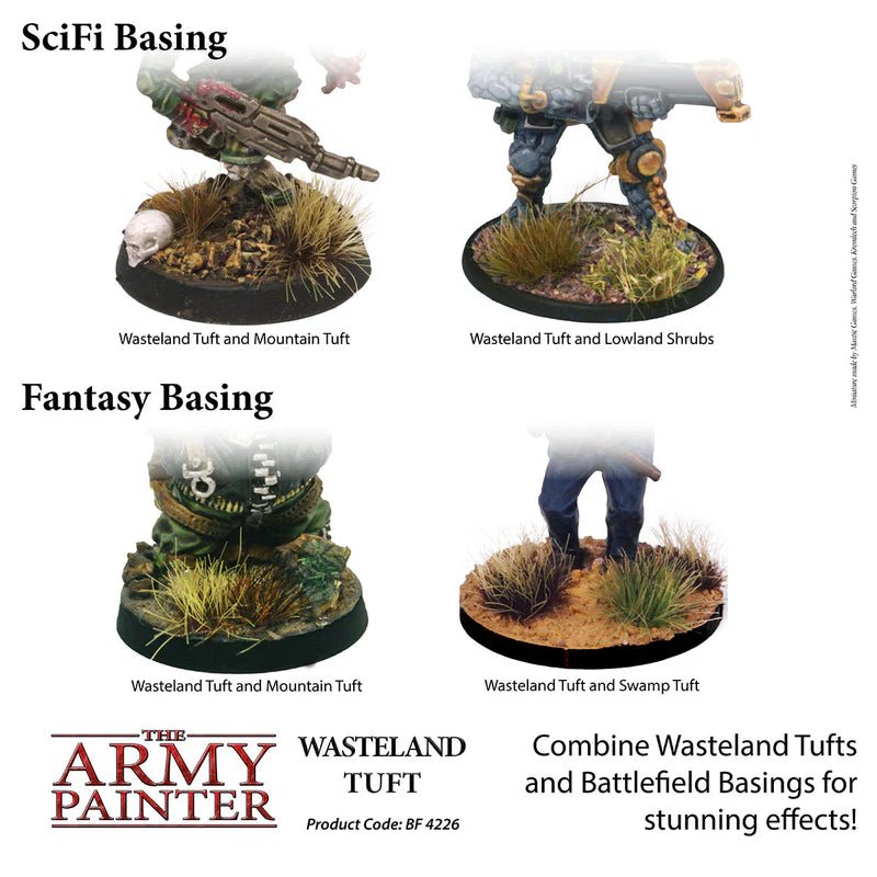 The Army Painter: Battlefield Basing - Wasteland Tufts - Gathering Games